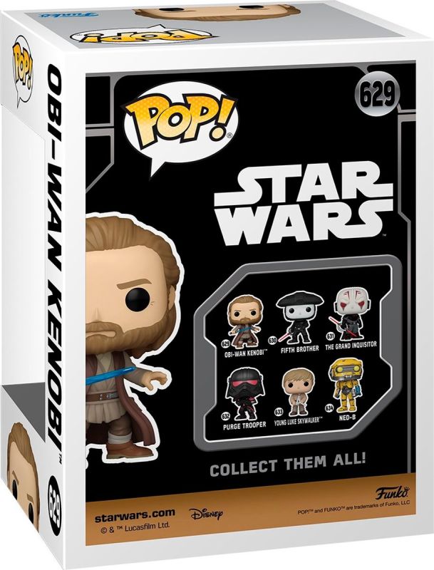 Фігурка Funko POP Vinyl: Obi-Wan Kenobi S2 - Obi-Wan (battle pose)
