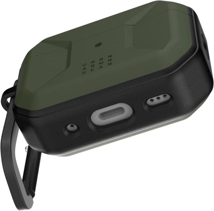Чехол UAG для AirPods Pro (Gen 2, 2022), Civilian, Olive Drab