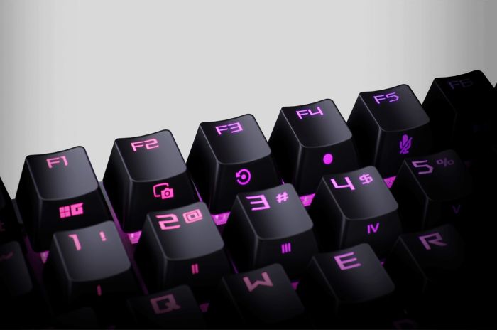 Клавиатура механическая ASUS ROG Strix Scope II, 105key, RX Red, USB-A, EN/RU/UK, RGB, чёрный