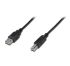 Кабель DIGITUS USB-A > USB-B синхронизации, 1.8м, черный
