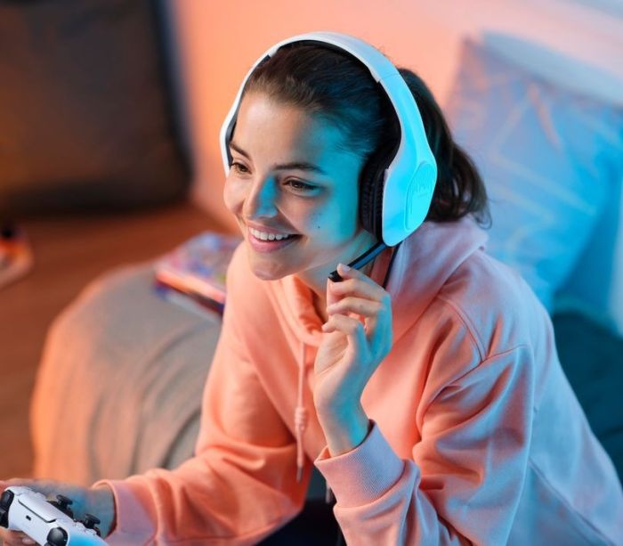 Гарнитура Trust GXT 415PS ZIROX For Playstation, 3.5мм, Белый