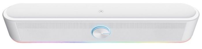 Акустическая система Trust GXT 619 Thorne Саундбар, USB/AUX,  RGB, Белый