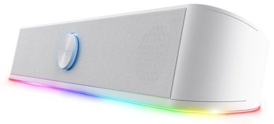 Акустическая система Trust GXT 619 Thorne Саундбар, USB/AUX,  RGB, Белый