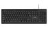 Клавиатура мембранная 2E KS108 104key, USB-A, EN/UK, чёрный