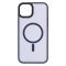 Чохол 2Е Basic для iPhone 15 Plus, Soft Touch MagSafe Cover, синій темний