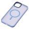 Чохол 2Е Basic для iPhone 15 Plus, Soft Touch MagSafe Cover, синій світлий