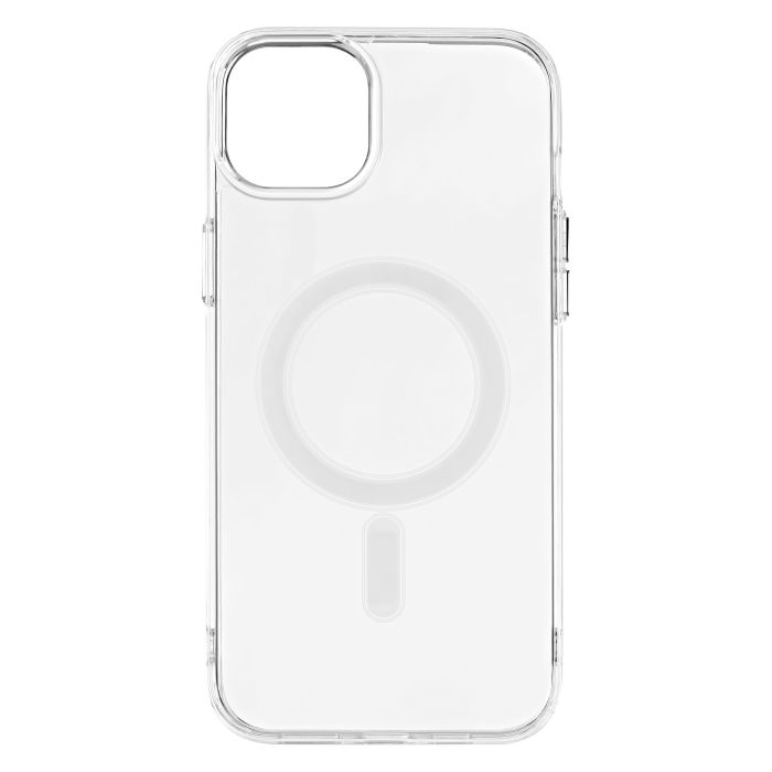 Чохол 2Е Basic для iPhone 15 Plus, Transparent MagSafe Cover, прозорий