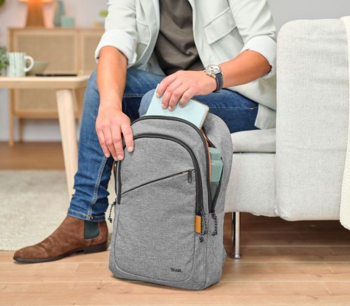 Рюкзак Trust Avana 16" Eco, сірий