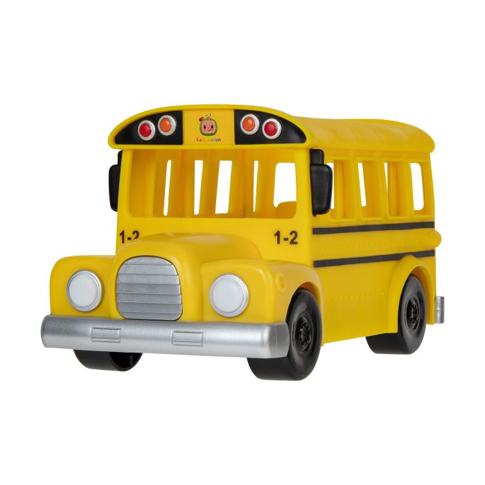 Игровой набор CoComelon Feature Vehicle Желтый школьный Автобус, со звуком