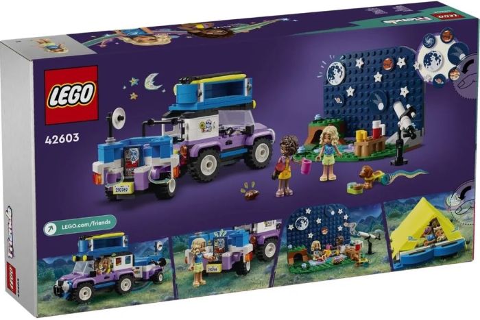 Конструктор LEGO Friends Кемпинговый автомобиль для наблюдения за звездами