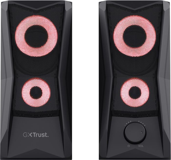 Акустична система Trust GXT 606 Javv 2.0, USB/AUX, RGB, чорний
