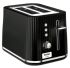 Тостер Tefal Loft 850Вт, розморожування, пластик, чорний