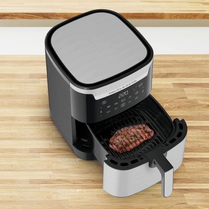 Мультипечь Tefal EasyFry&Grill XXL, 1830Вт, чаша-6.5л, сенсорное управл., 8 програм, пластик, серо-черный