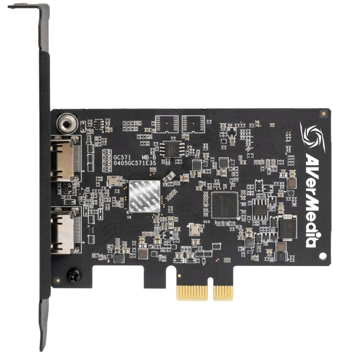 Карта захвата видео AVerMedia GC571, 2160p60(pass-through) 2160p30(record), серая