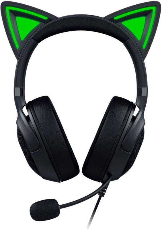 Гарнітура Razer Kraken Kitty V2, RGB, USB-A, чорний