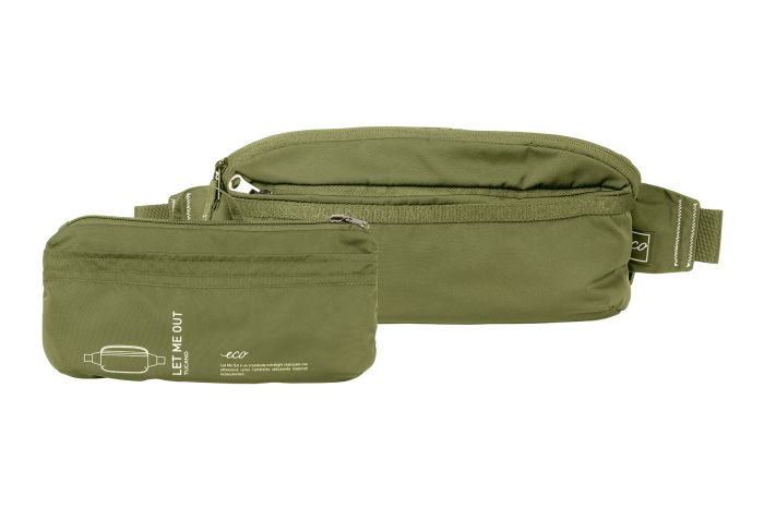 Сумка через плече, розкладна, Tucano Let Me Out Crossbody, зелена