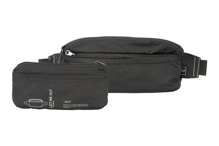 Сумка через плечо, раскладная, Tucano Let Me Out Crossbody, черная