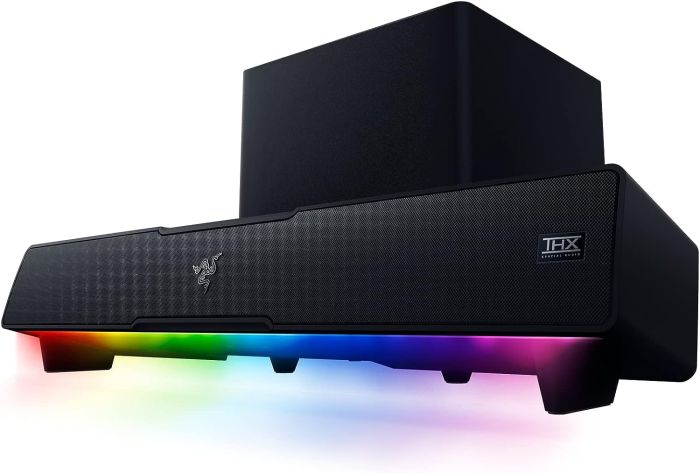 Акустическая система Razer Leviathan V2 7.1 USB-A/BT RGB, чёрный