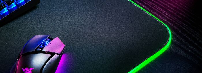 Ігрова поверхня Razer Goliathus Chroma RGB 3XL (1200x550x4мм), чорний