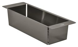 Коландер Grohe для кухонної мийки, матовий графіт