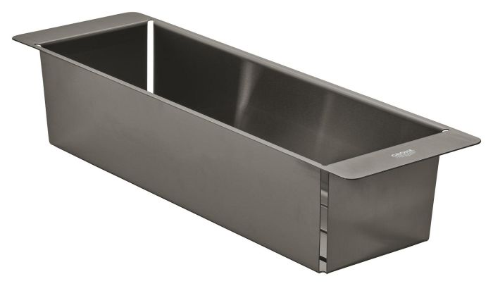 Коландер Grohe для кухонної мийки, матовий графіт