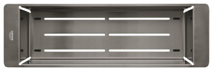 Коландер Grohe для кухонної мийки, матовий графіт