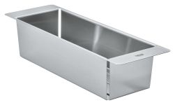 Коландер Grohe для кухонної мийки, нержавіюча сталь