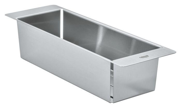 Коландер Grohe для кухонної мийки, нержавіюча сталь