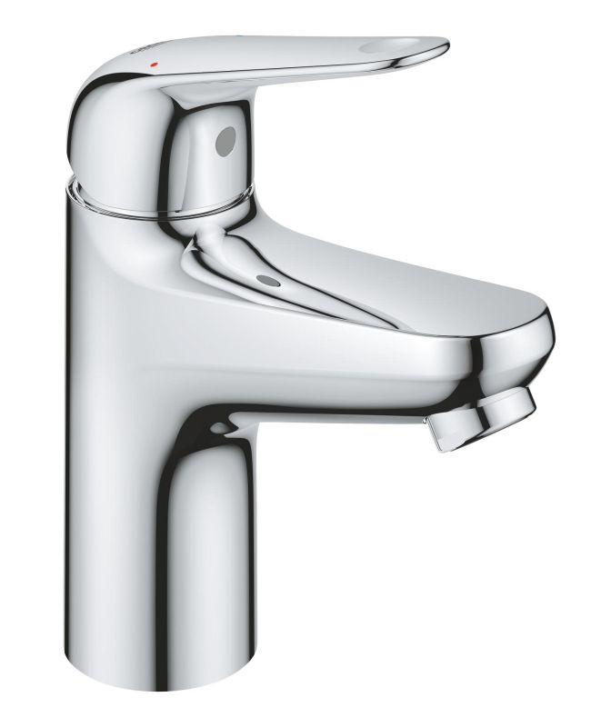 Змішувач для раковини Grohe QuickFix Swift S  довж. виливу - 103мм, неповоротний, 1 важіль, хром