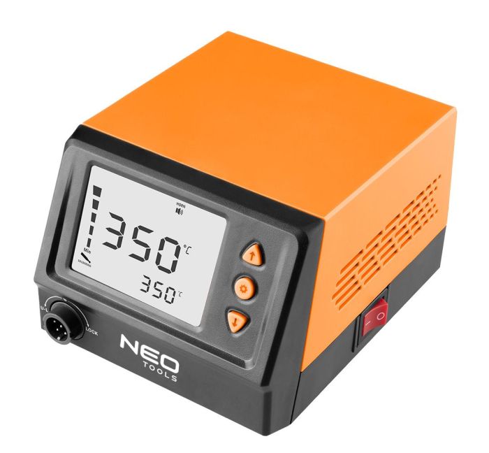 Паяльна станція Neo Tools SL1 60Вт 180-450 °С РК-дисплей ESD захист автоматичне відключення