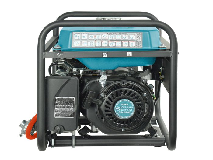 Генератор газо-бензиновый Konner&Sohnen KS 2900G, 230В, 2.9кВт, ручной запуск, 43кг