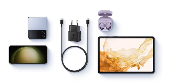Зарядное устройство сетевое Samsung 25Вт USB-С, черный
