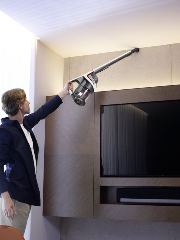 Пылесос Miele беспроводный SMUL1 01 TRIFLEX HX1, 170Вт, сухая уборка, конт пыль -0,5л, автон. раб. до 60/240мин, Hygiene Lifetime, 3 в 1, Vortex, щетка Multi Floor XXL SEB 430, белый