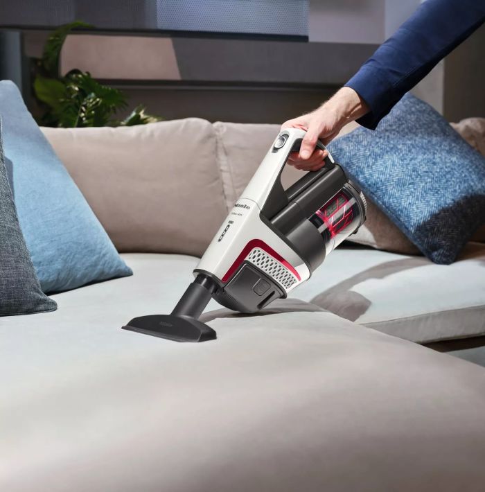 Пылесос Miele беспроводный SMUL1 01 TRIFLEX HX1, 170Вт, сухая уборка, конт пыль -0,5л, автон. раб. до 60/240мин, Hygiene Lifetime, 3 в 1, Vortex, щетка Multi Floor XXL SEB 430, белый