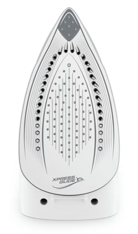 Утюг-парогенератор Tefal Optimal, 2200Вт, 1200мл, паровой удар -190гр, постоянный пар - 110гр, керам. подошва, бело-синий