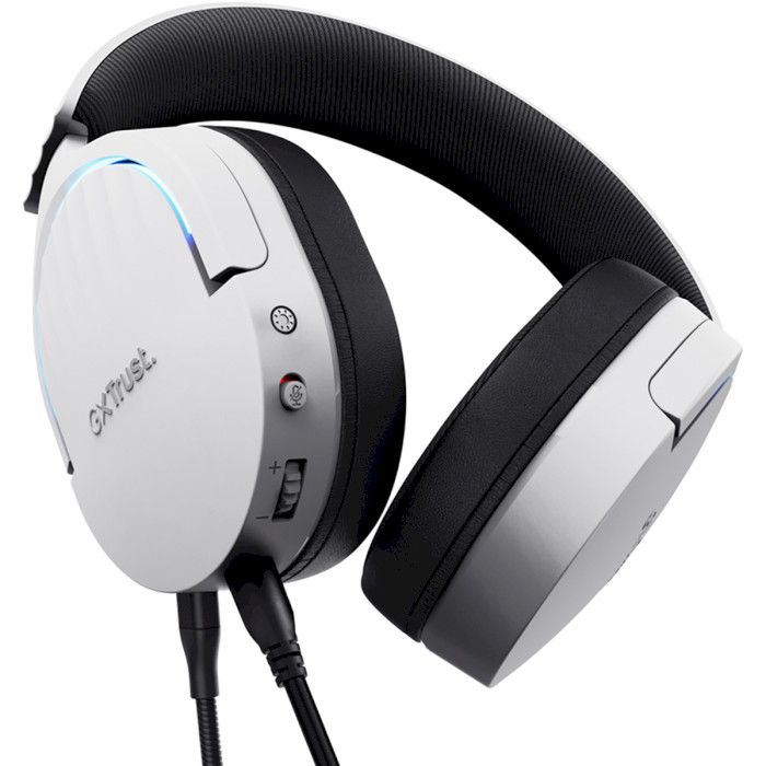 Гарнитура игровая Trust GXT 490 FAYZO, 7.1, USB-A, 2м, белый