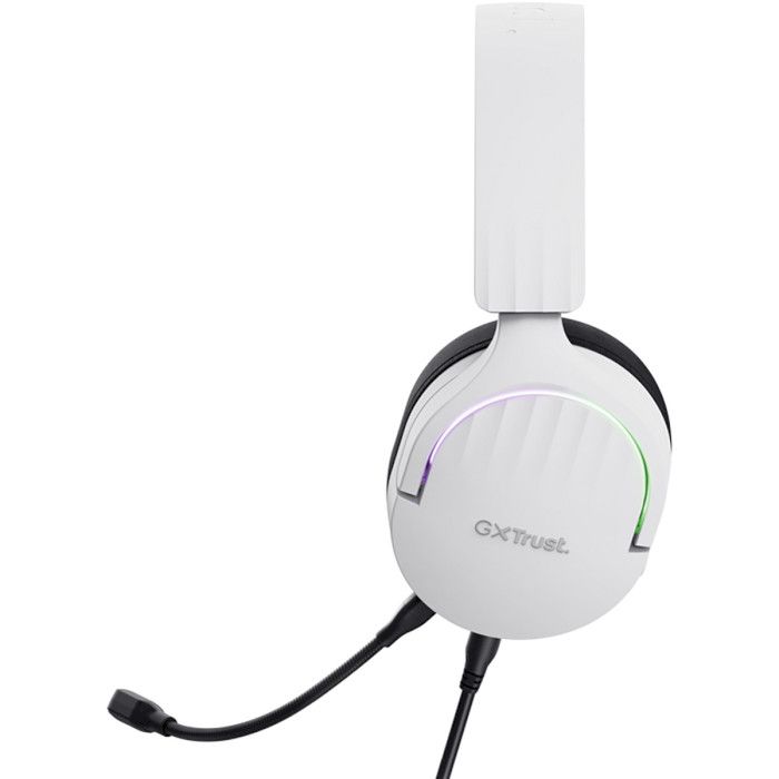 Гарнитура игровая Trust GXT 490 FAYZO, 7.1, USB-A, 2м, белый
