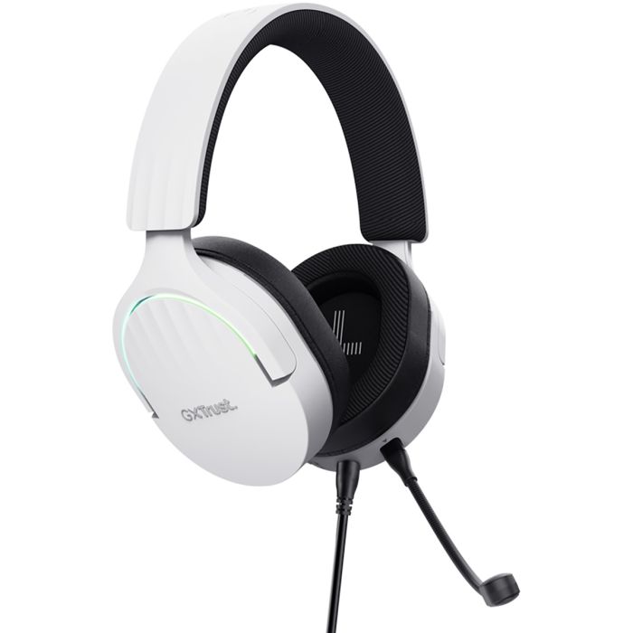 Гарнитура игровая Trust GXT 490 FAYZO, 7.1, USB-A, 2м, белый