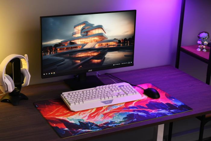Игровая поверхность 2E GAMING PRO Speed D02, XL (800x450x3мм), многоцветный