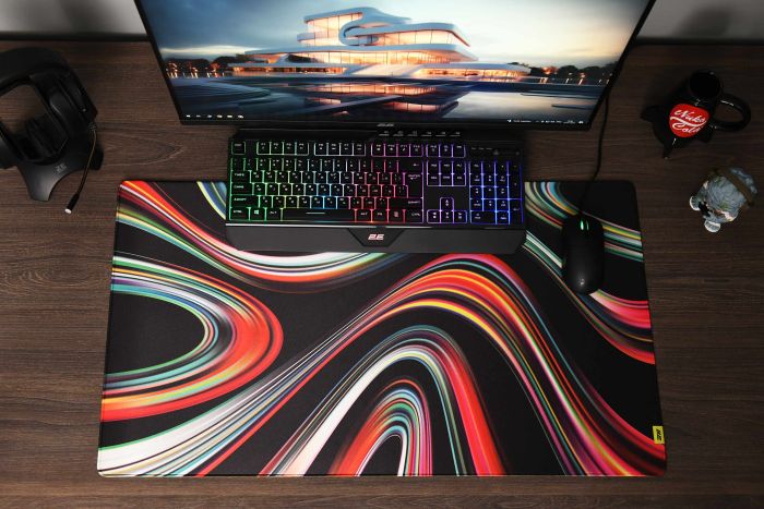 Игровая поверхность 2E GAMING PRO Speed D05, XL (800x450x3мм), многоцветный