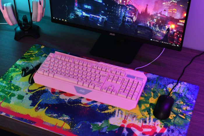 Ігрова поверхня 2E GAMING PRO Speed D08, XL (800x450x3мм), багатокольоровий