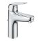 Смеситель для раковины Grohe QuickFix Swift M дл. излива - 116мм, неповоротный, 1 рычаг, хром