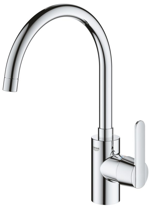Змішувач для кухні Grohe Get довж.виливу - 224мм, поворотний, 1 важіль, хром