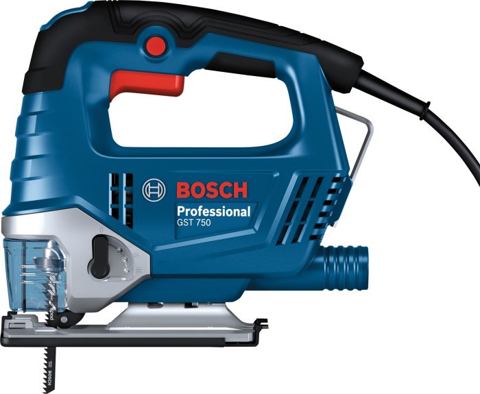 Лобзик Bosch Professional GST 750, 520Вт, SDS, 800-3200 об/м, ход 20 мм, 23кг, в кейсе