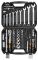 Набор инструмента Neo Tools, 82шт, 1/2", 1/4", CrV, eco кейс