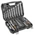 Набор инструмента Neo Tools, 82шт, 1/2", 1/4", CrV, eco кейс