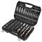 Набор инструмента Neo Tools, набор торцевых головок, 86шт, 1/2", 1/4", CrV, кейс