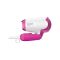 Фен Philips DryCare Essential дорожній, 1400Вт, 2 режими, хол. обдув, рожевий