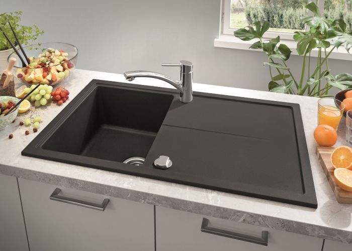 Змішувач для кухні Grohe QuickFix Swift довж.виливу - 227мм, поворотний, 1 важіль, хром