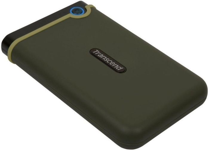 Портативный жесткий диск Transcend 2TB USB 3.1 StoreJet 25M3 Зелёный